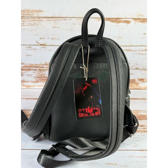 Loungefly DC Comics The Batman Mini Backpack Black Unisex - Picture 3 of 6